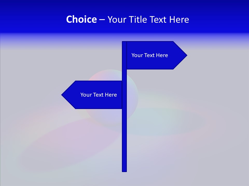 Design Green Wheel PowerPoint Template