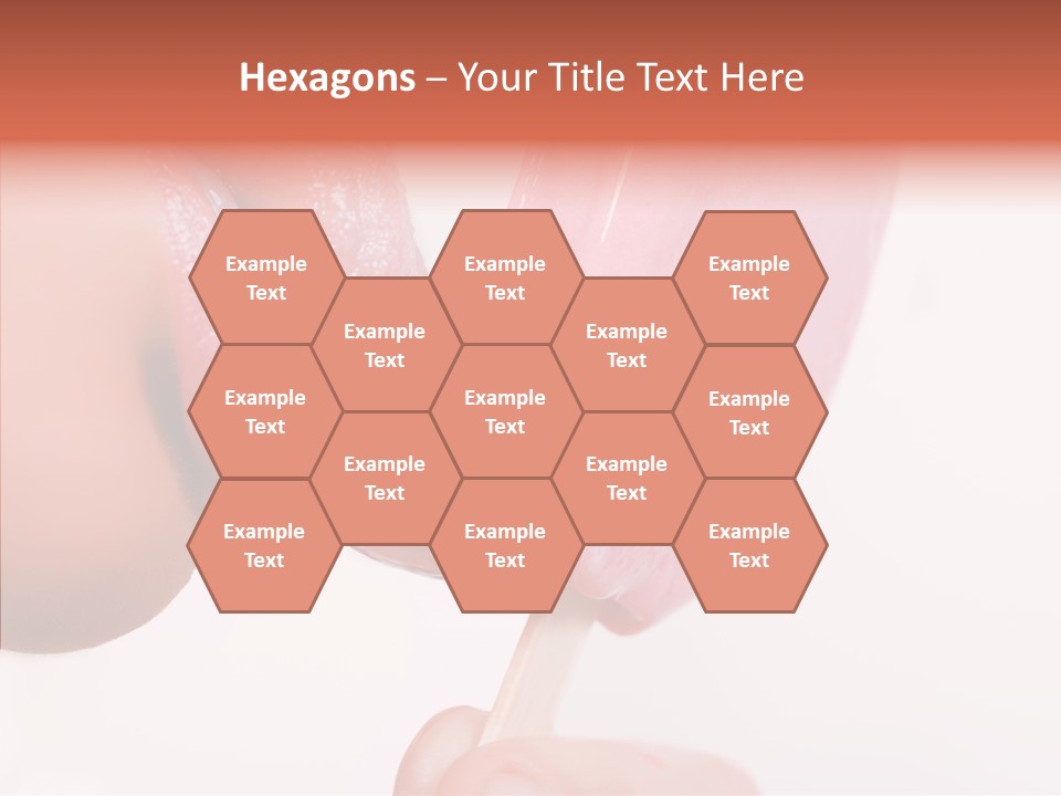 Holding Enjoyment Delicious PowerPoint Template