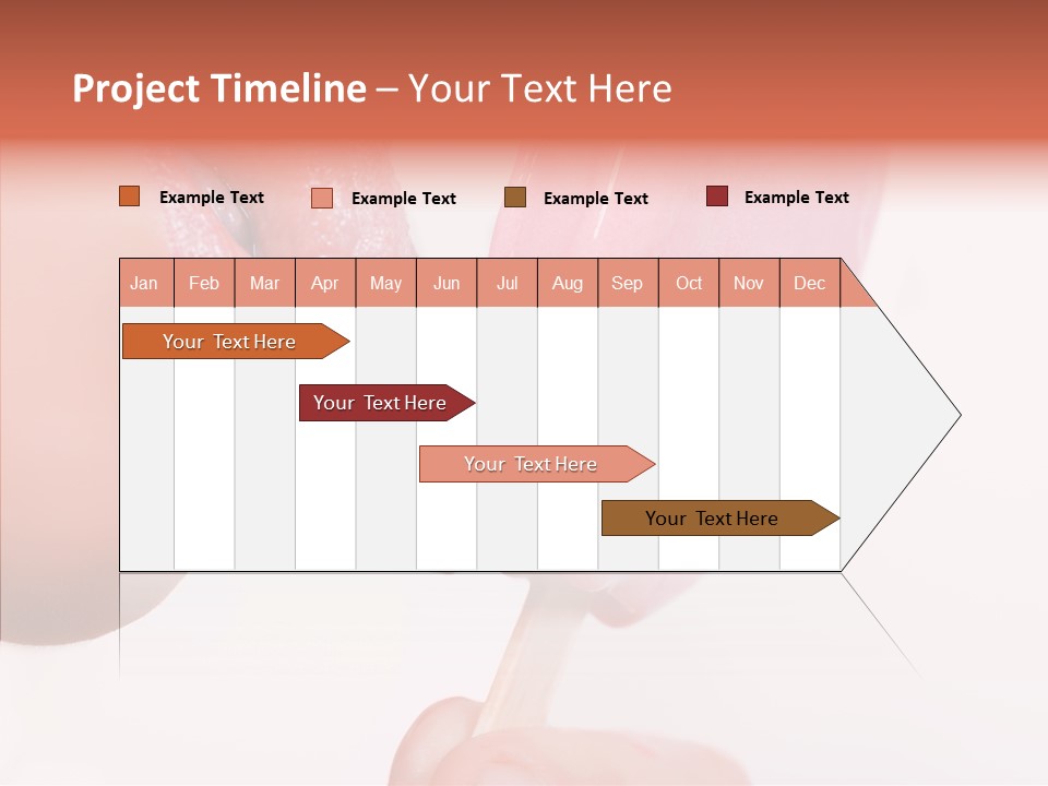 Holding Enjoyment Delicious PowerPoint Template
