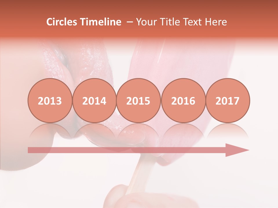 Holding Enjoyment Delicious PowerPoint Template