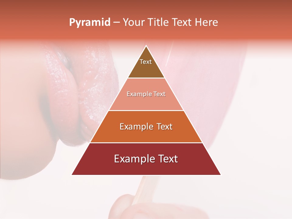 Holding Enjoyment Delicious PowerPoint Template