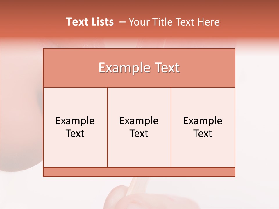 Holding Enjoyment Delicious PowerPoint Template