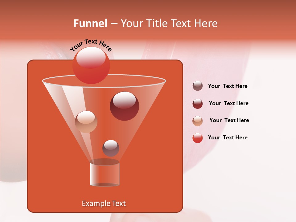 Holding Enjoyment Delicious PowerPoint Template