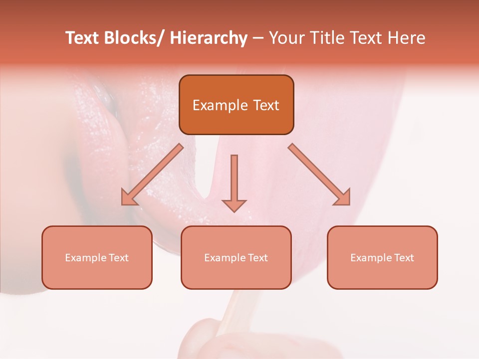 Holding Enjoyment Delicious PowerPoint Template