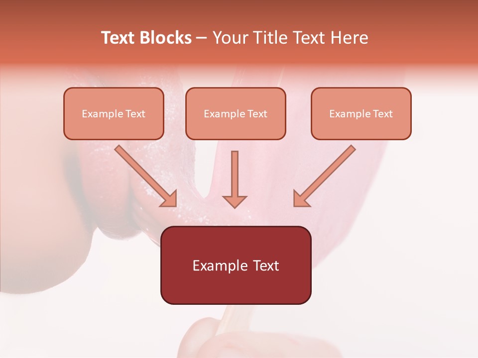 Holding Enjoyment Delicious PowerPoint Template