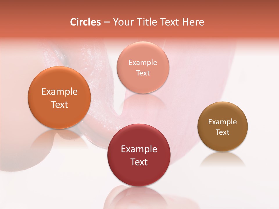Holding Enjoyment Delicious PowerPoint Template