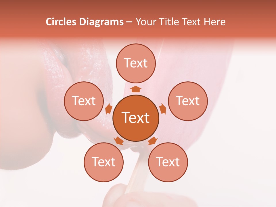 Holding Enjoyment Delicious PowerPoint Template