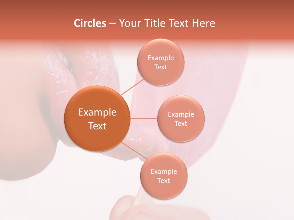 Holding Enjoyment Delicious PowerPoint Template