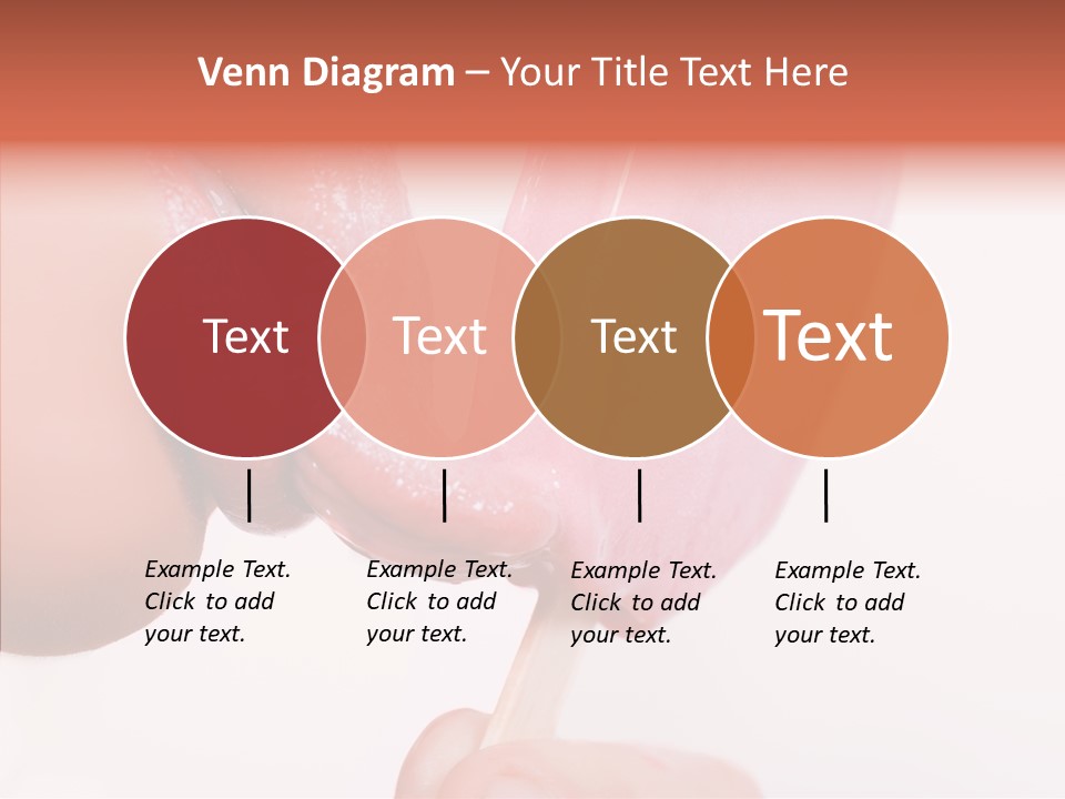 Holding Enjoyment Delicious PowerPoint Template