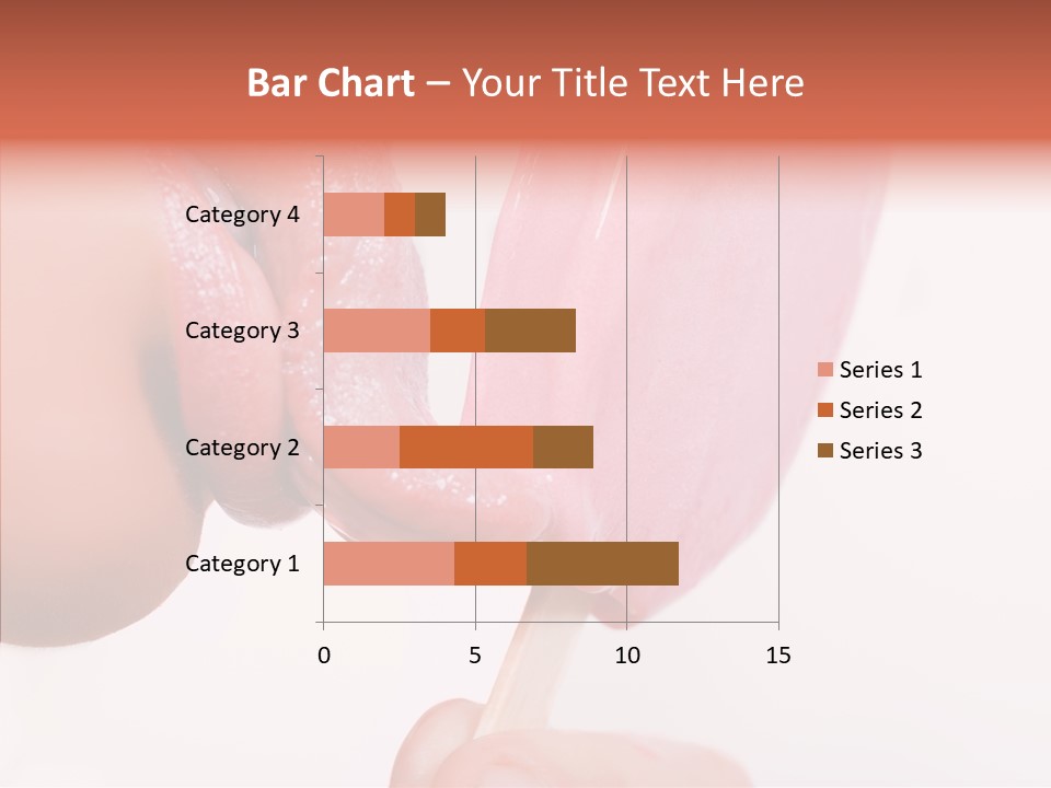 Holding Enjoyment Delicious PowerPoint Template