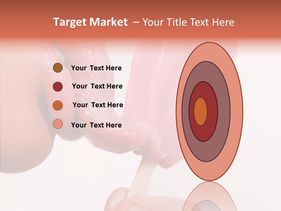 Holding Enjoyment Delicious PowerPoint Template