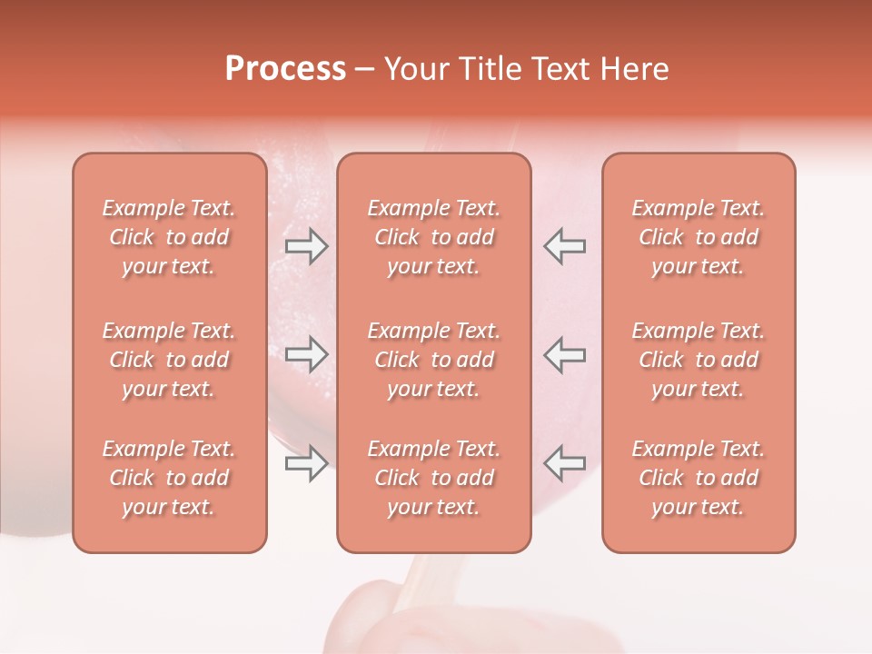 Holding Enjoyment Delicious PowerPoint Template