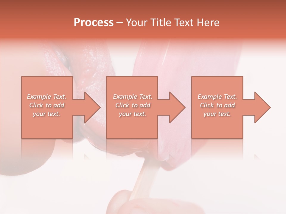 Holding Enjoyment Delicious PowerPoint Template