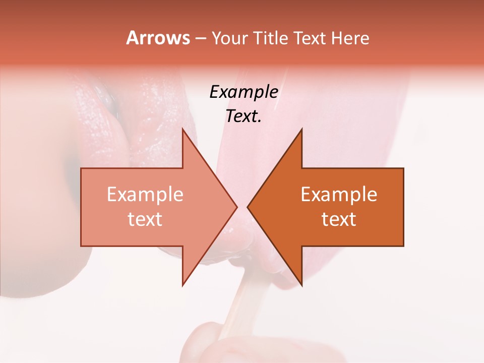 Holding Enjoyment Delicious PowerPoint Template