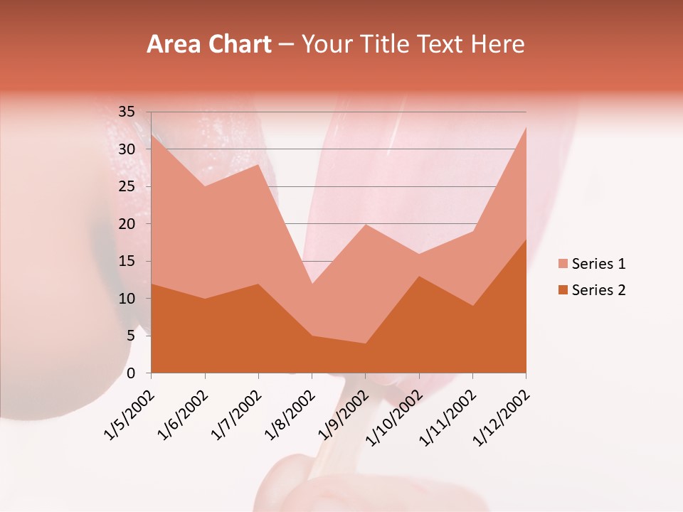 Holding Enjoyment Delicious PowerPoint Template