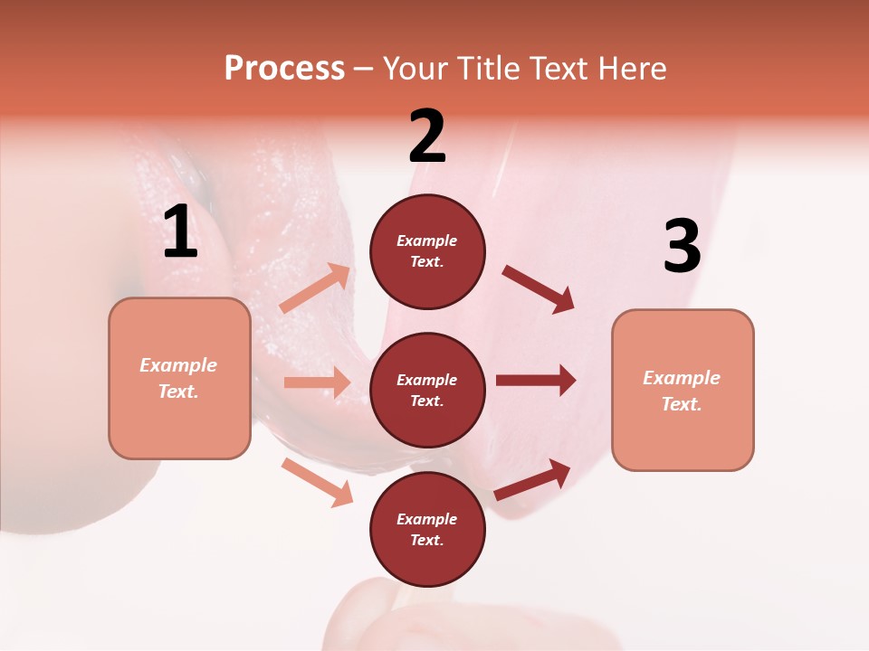 Holding Enjoyment Delicious PowerPoint Template