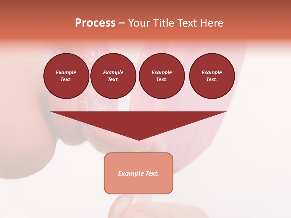 Holding Enjoyment Delicious PowerPoint Template