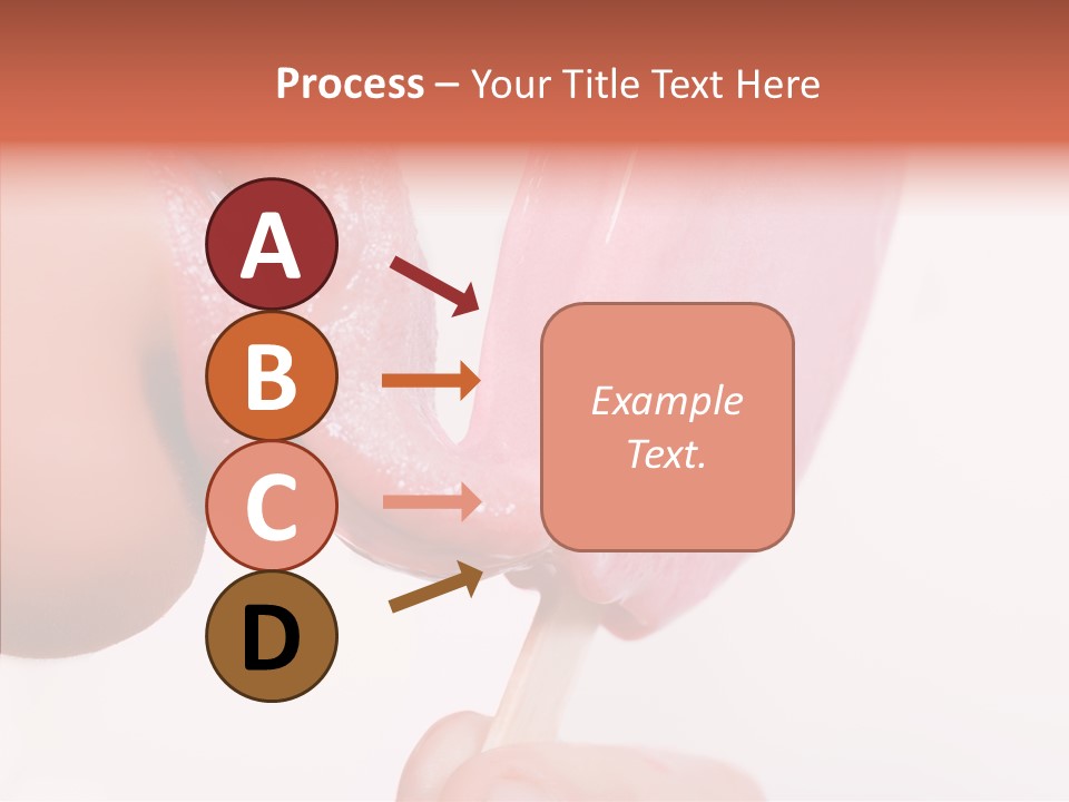 Holding Enjoyment Delicious PowerPoint Template