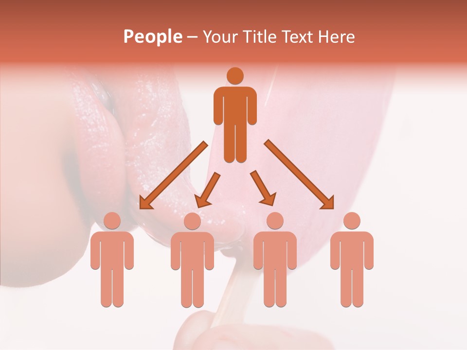 Holding Enjoyment Delicious PowerPoint Template