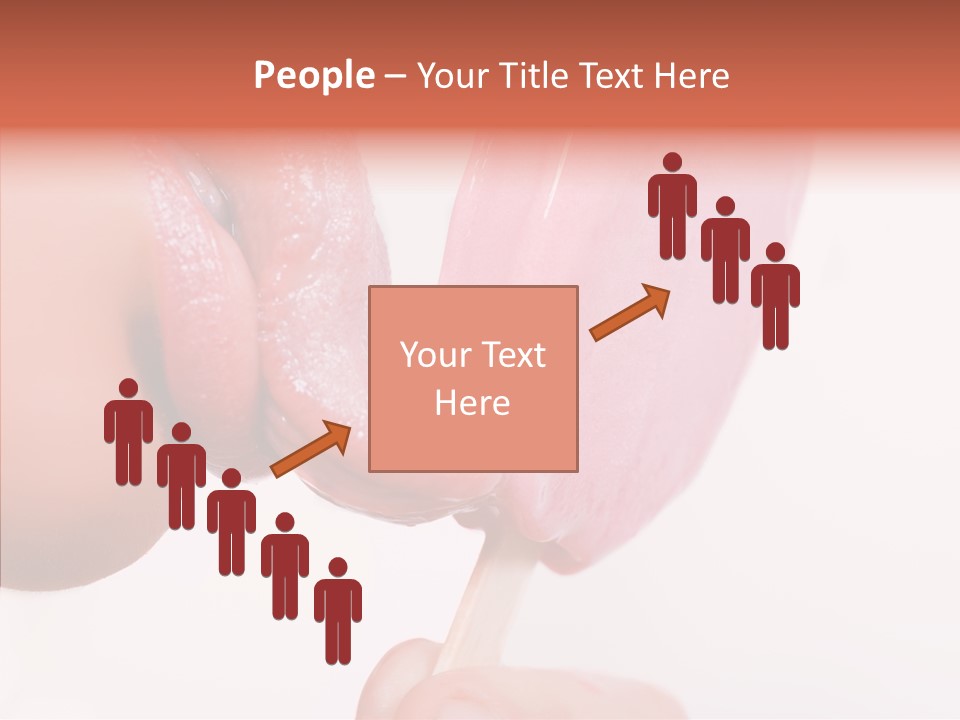 Holding Enjoyment Delicious PowerPoint Template