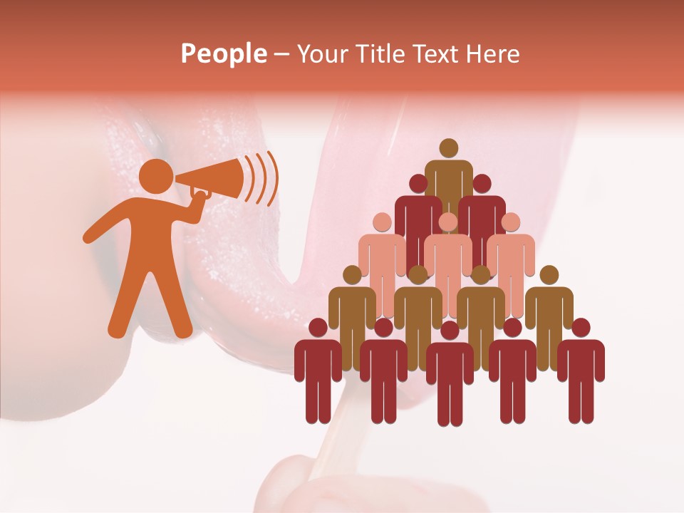 Holding Enjoyment Delicious PowerPoint Template