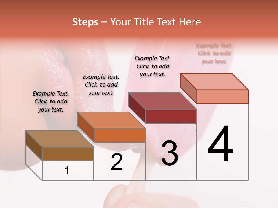 Holding Enjoyment Delicious PowerPoint Template