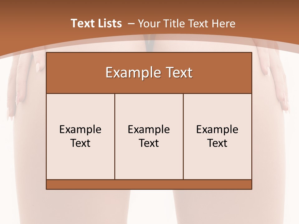 Sexy Charming Gorgeous PowerPoint Template