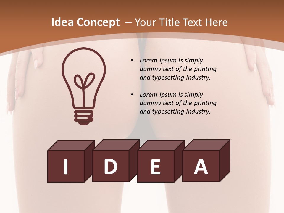 Sexy Charming Gorgeous PowerPoint Template