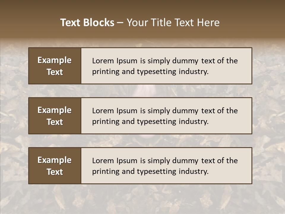 People Grin Happy PowerPoint Template