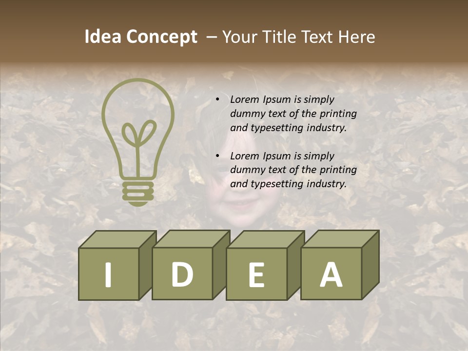 People Grin Happy PowerPoint Template