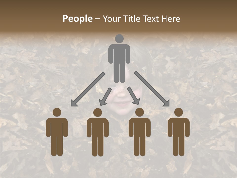 People Grin Happy PowerPoint Template