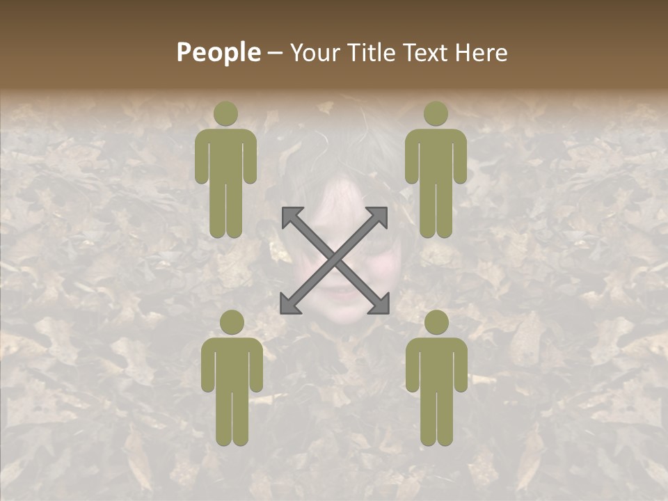 People Grin Happy PowerPoint Template