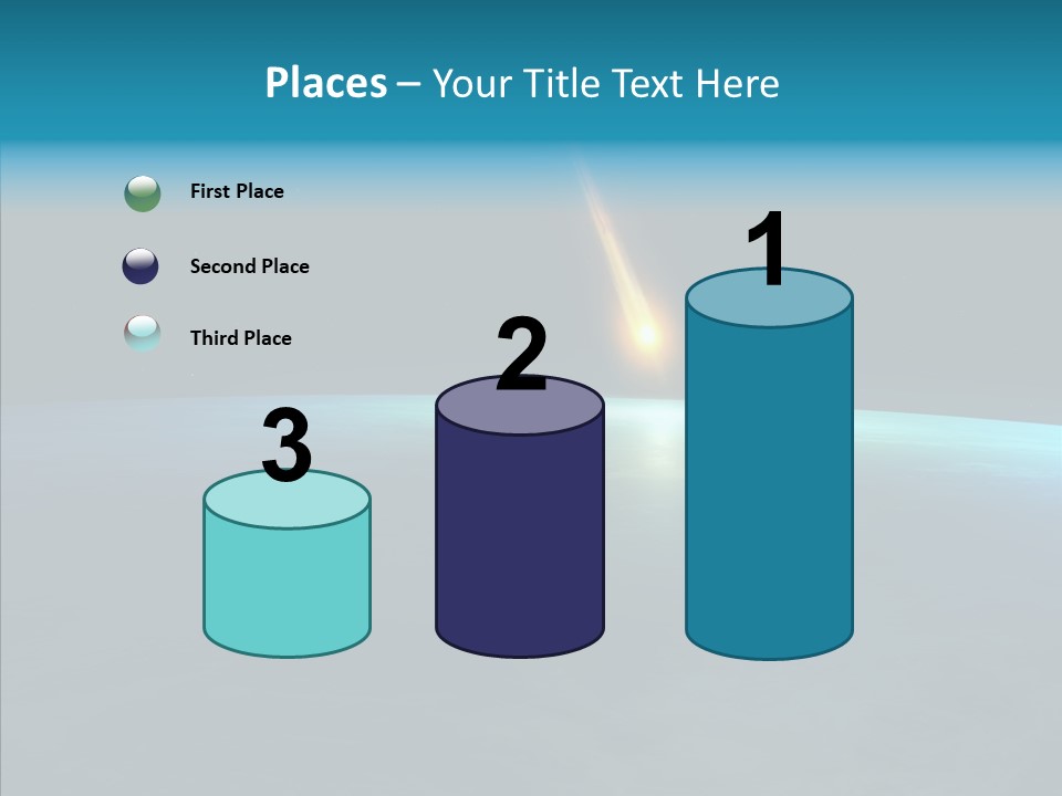 Universe Impact Planet PowerPoint Template
