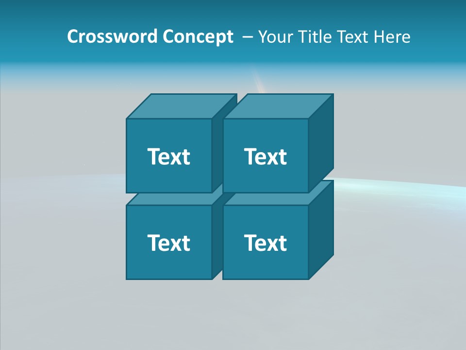 Universe Impact Planet PowerPoint Template