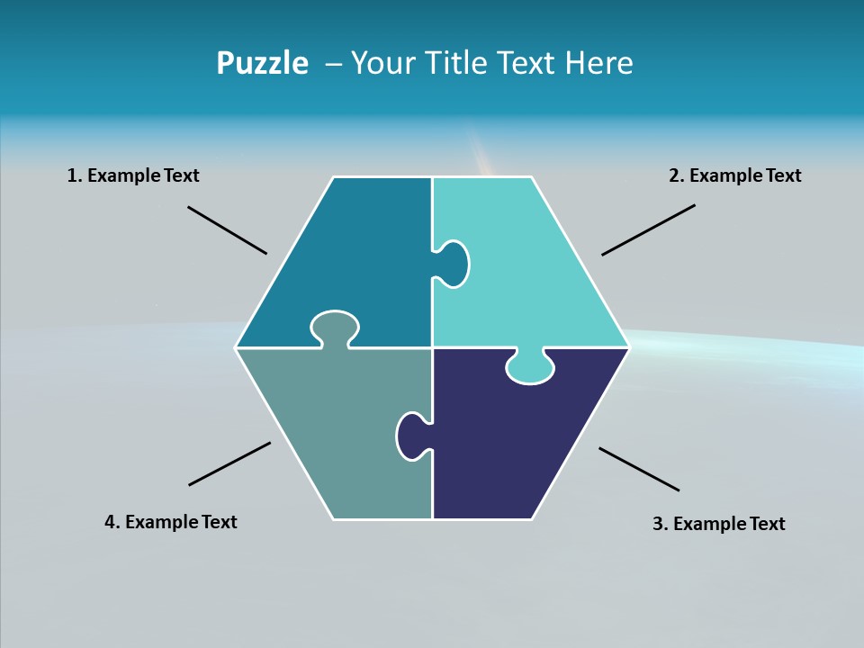 Universe Impact Planet PowerPoint Template