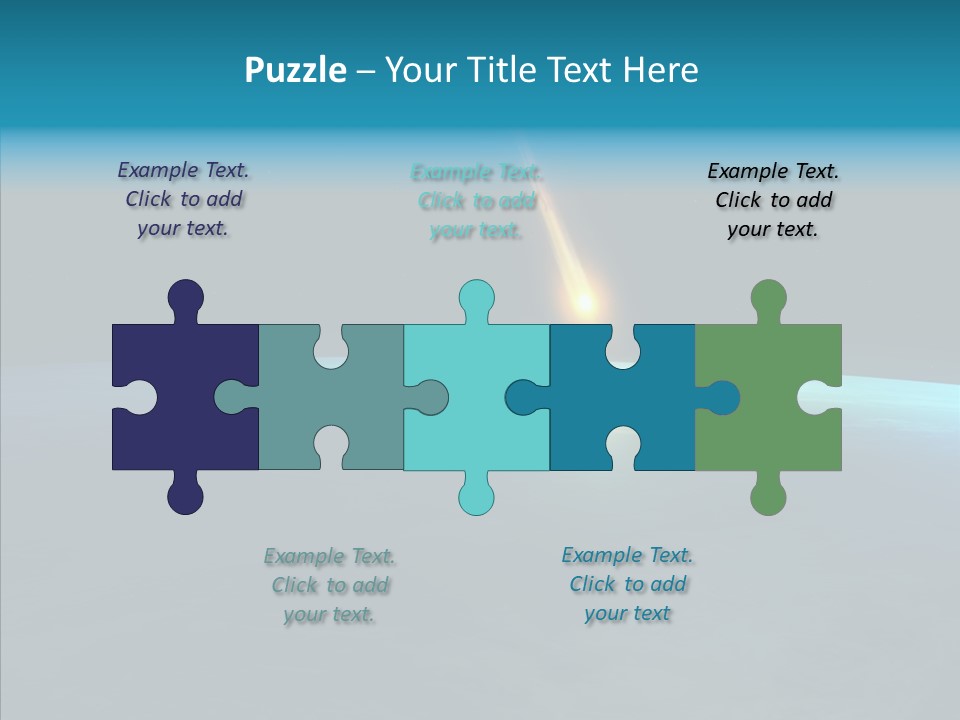Universe Impact Planet PowerPoint Template