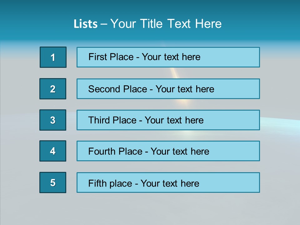 Universe Impact Planet PowerPoint Template