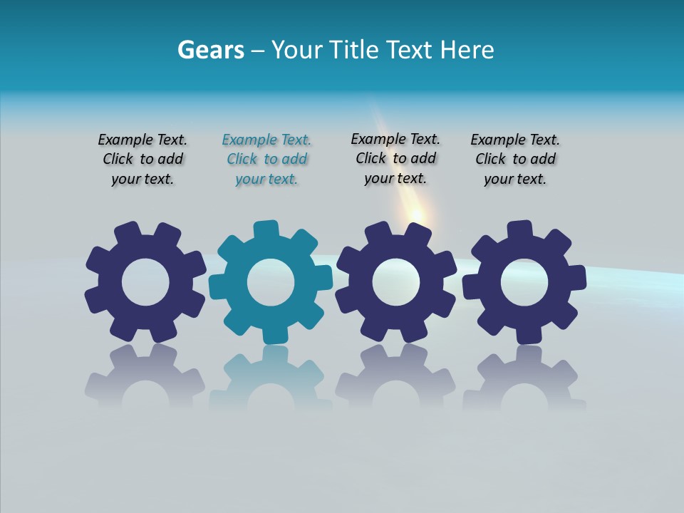 Universe Impact Planet PowerPoint Template