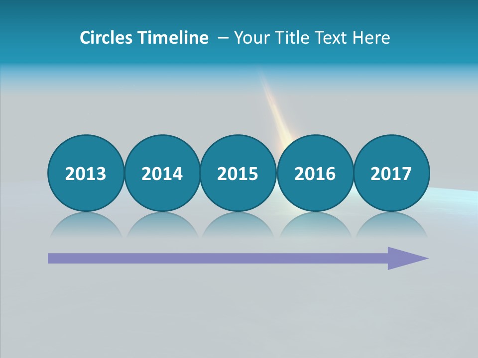 Universe Impact Planet PowerPoint Template