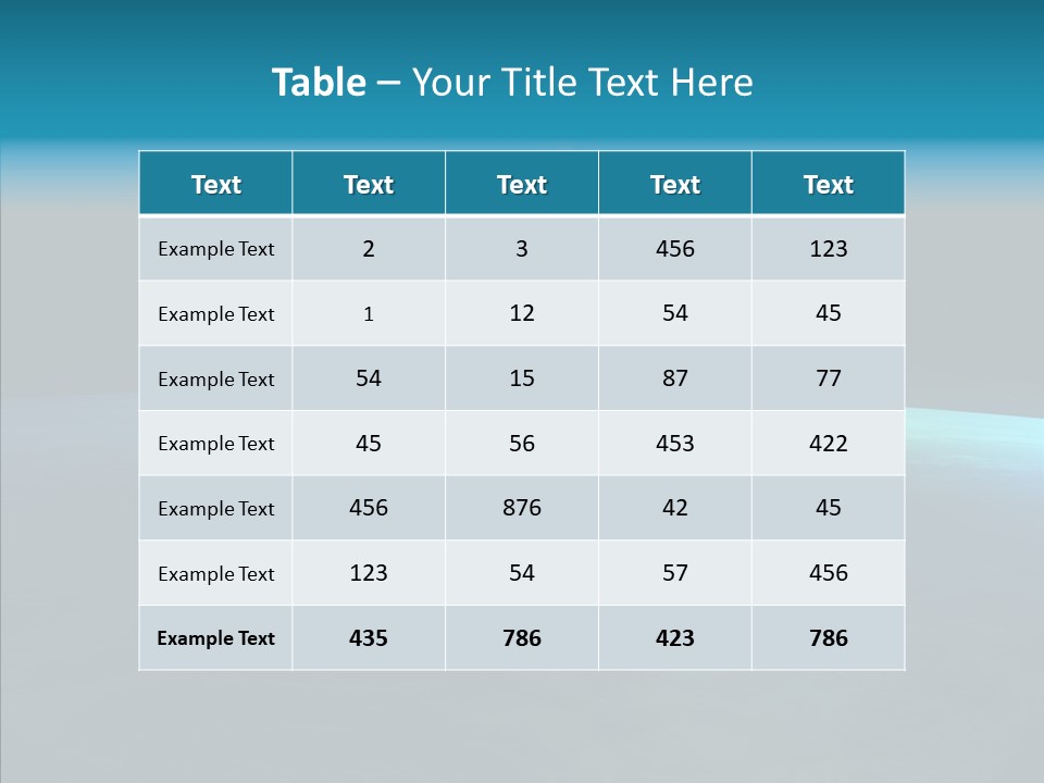 Universe Impact Planet PowerPoint Template