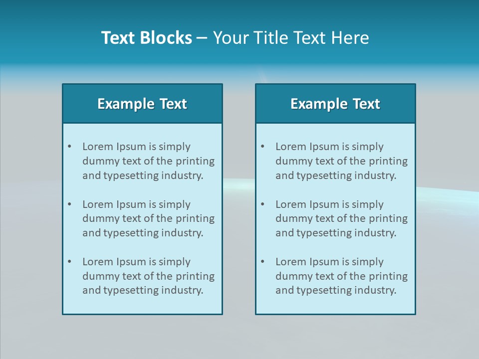 Universe Impact Planet PowerPoint Template