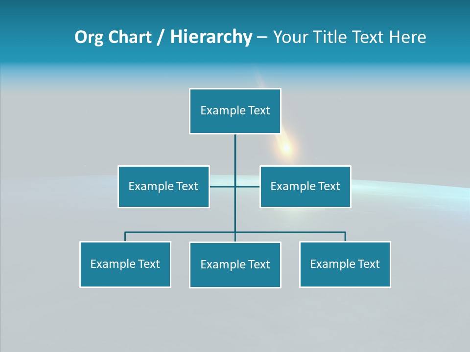 Universe Impact Planet PowerPoint Template