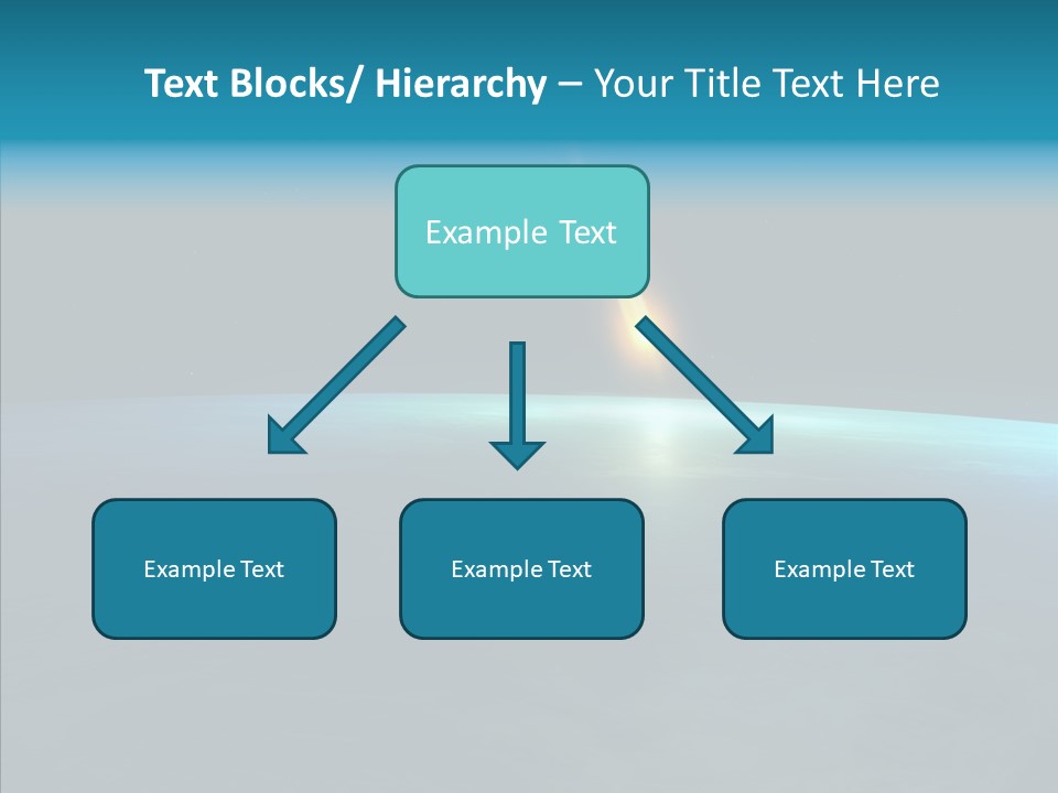 Universe Impact Planet PowerPoint Template