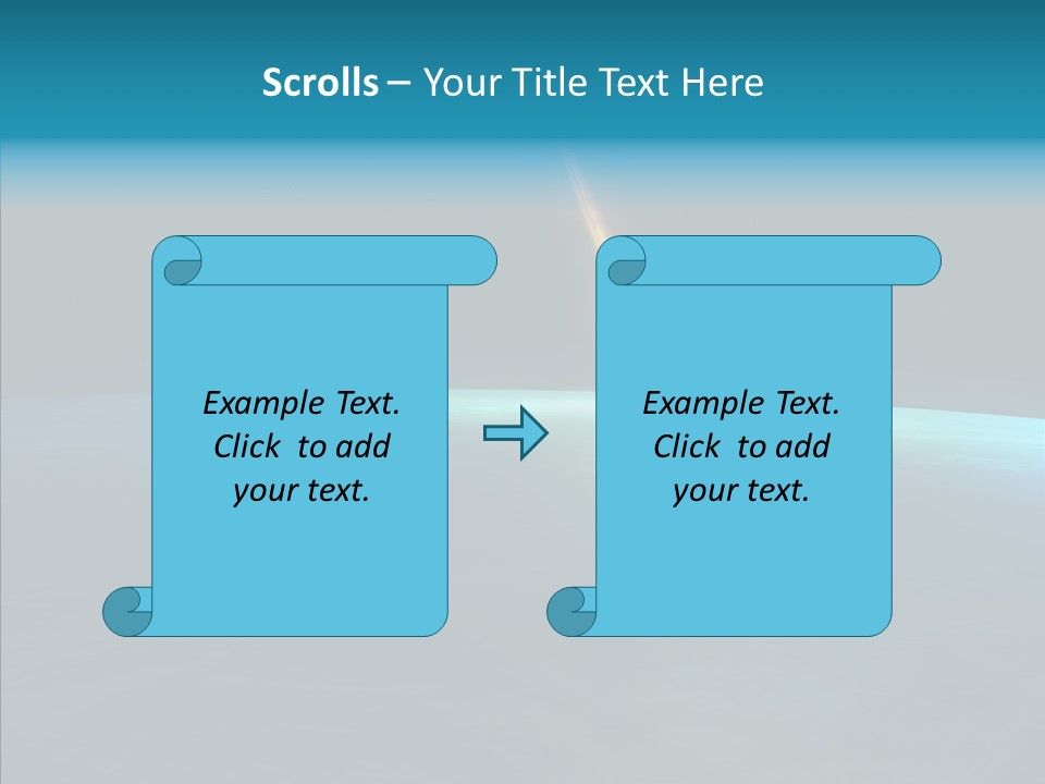 Universe Impact Planet PowerPoint Template