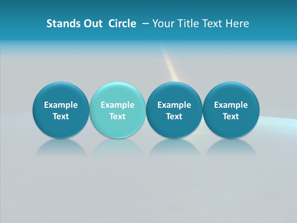 Universe Impact Planet PowerPoint Template