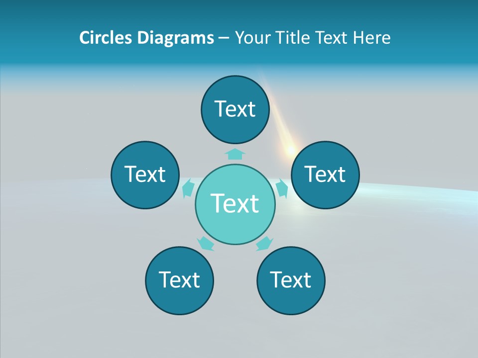 Universe Impact Planet PowerPoint Template