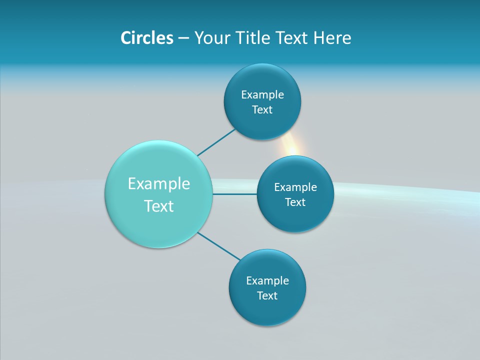 Universe Impact Planet PowerPoint Template