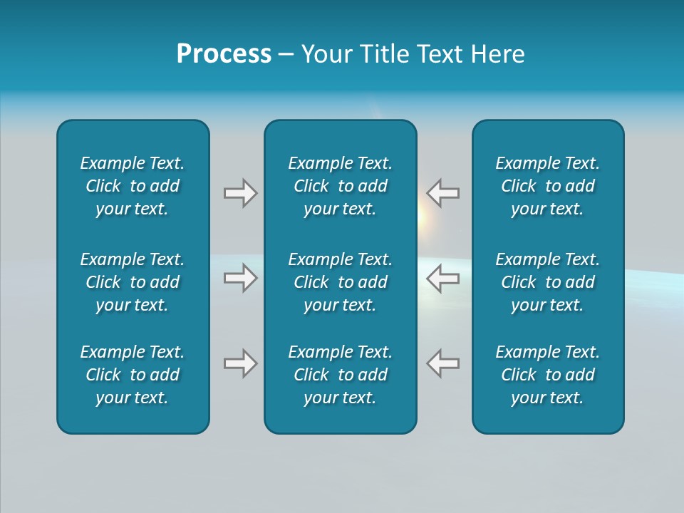 Universe Impact Planet PowerPoint Template