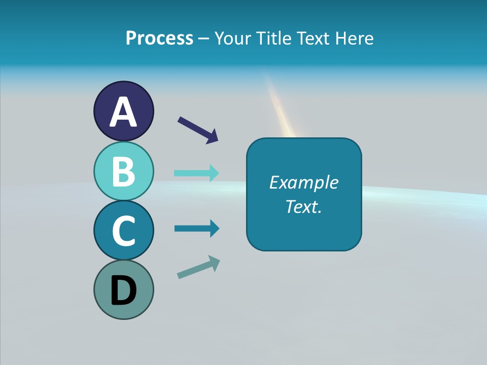 Universe Impact Planet PowerPoint Template