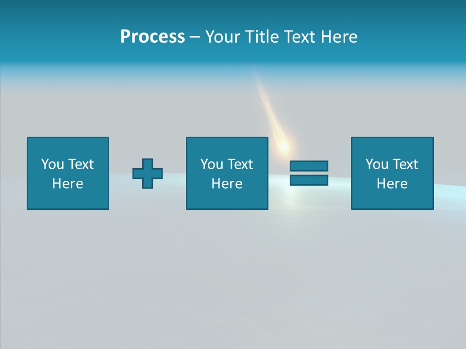 Universe Impact Planet PowerPoint Template